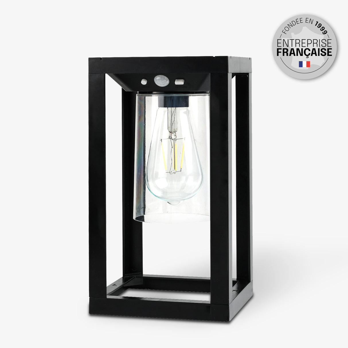 Applique Murale Solaire - IP65, Détection de Mouvement