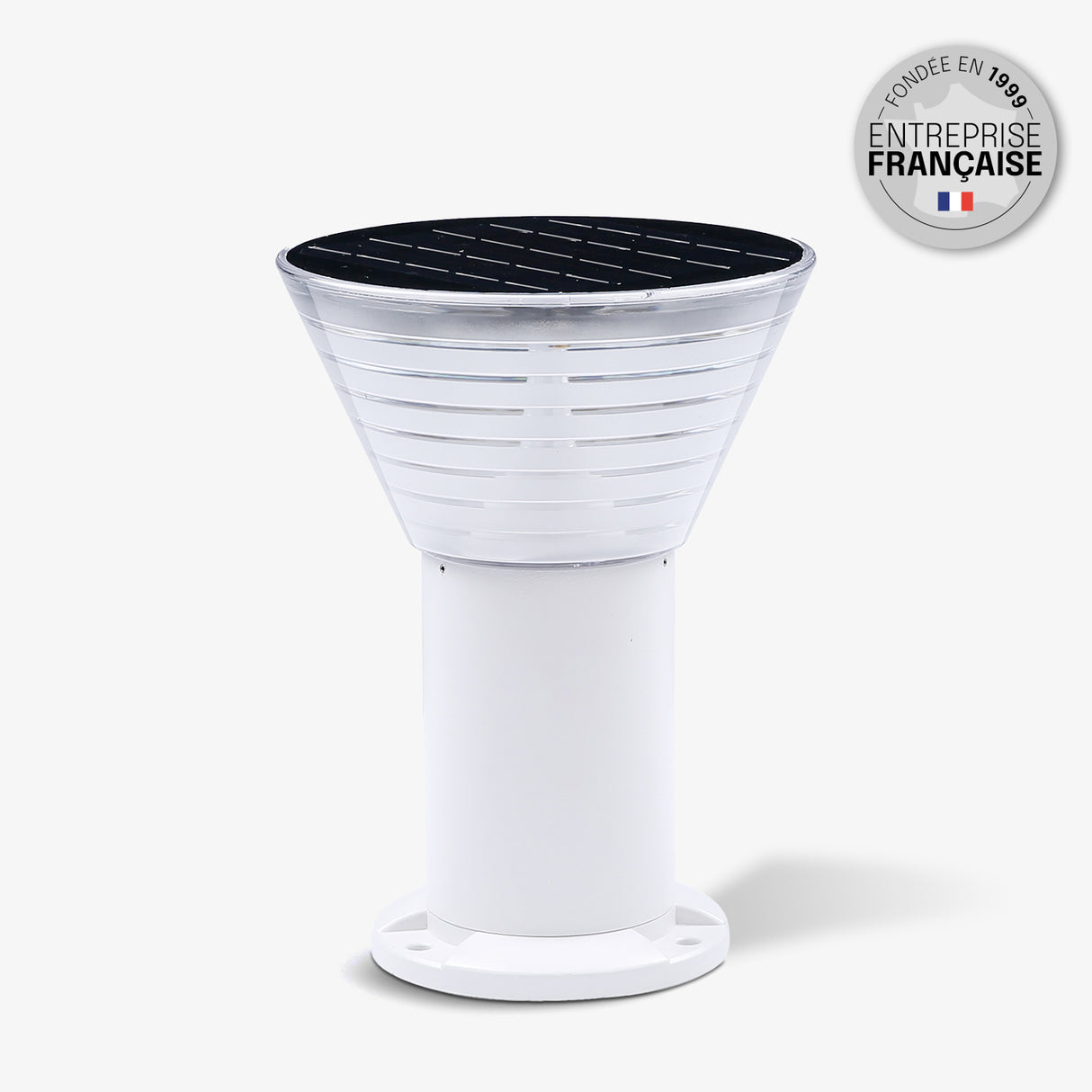 Borne Solaire Extérieur 30 CM – IP65, Batterie Remplaçable