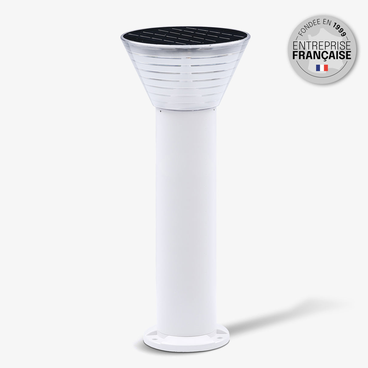 Borne Solaire Exterieur 80 CM – IP65, Batterie Remplaçable