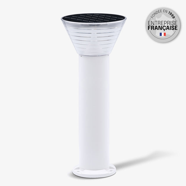 Borne Solaire Exterieur 80 CM – IP65, Batterie Remplaçable