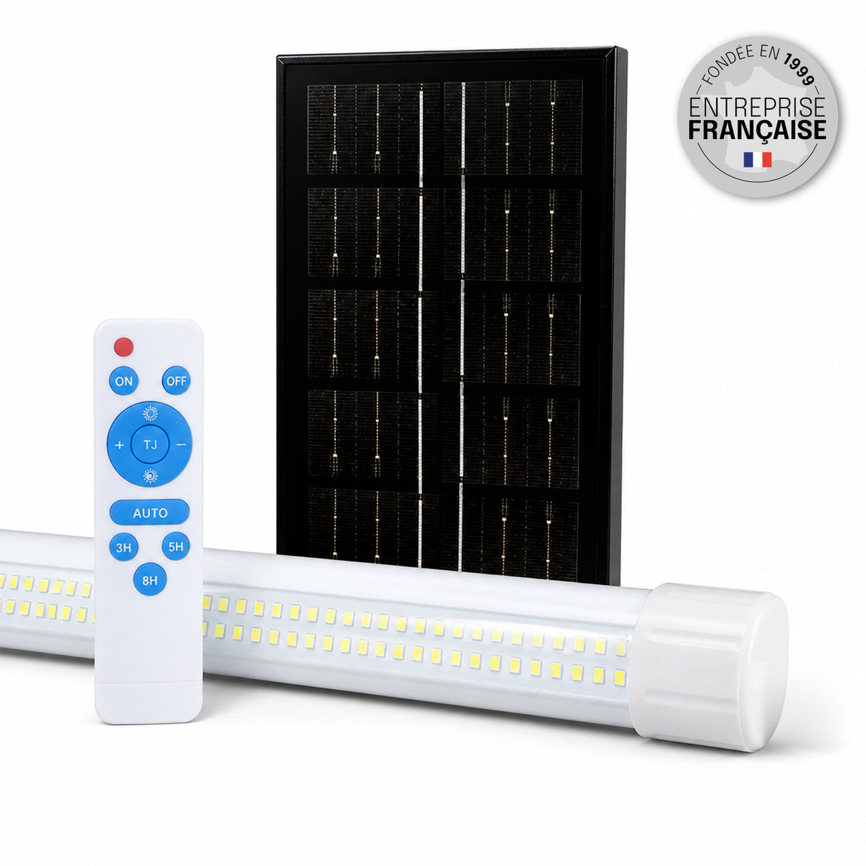 Reglette LED Solaire - IP54, Fonction Diurne