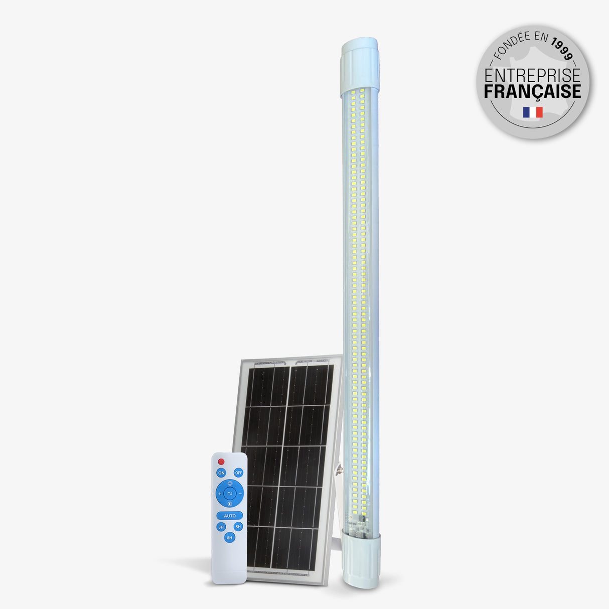 Reglette LED Solaire - IP54, Fonction Diurne