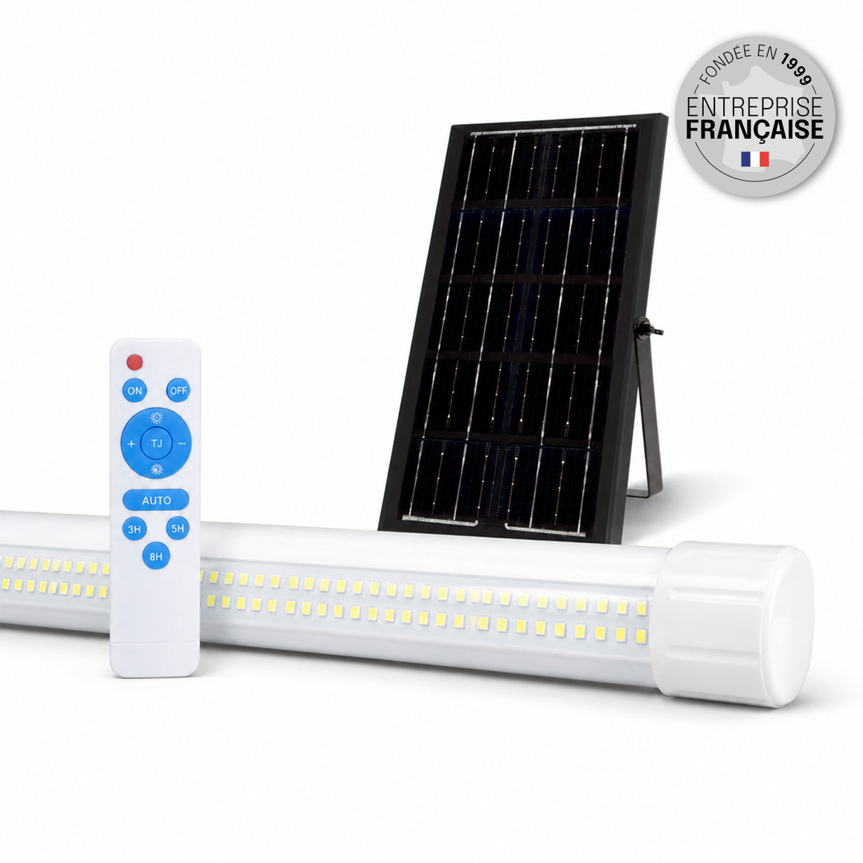 Reglette LED Solaire - IP54, Fonction Diurne