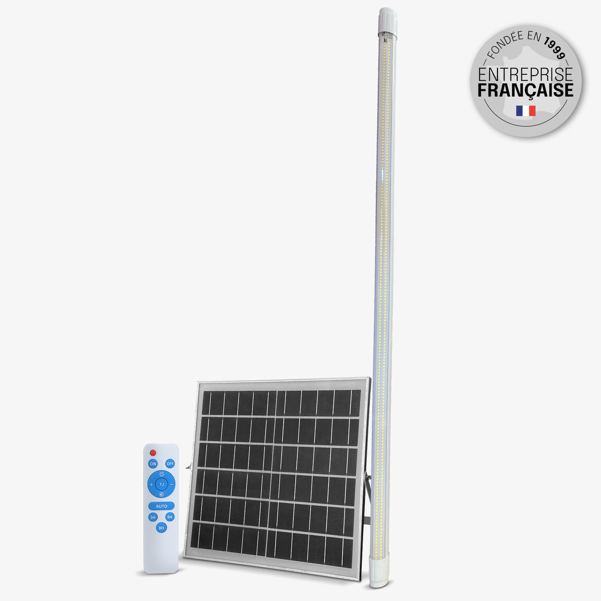 Reglette LED Solaire - IP54, Fonction Diurne