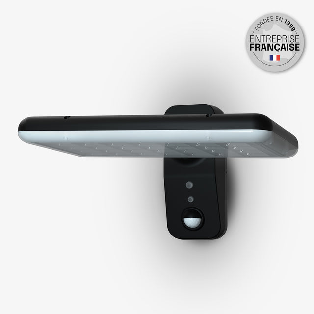 Applique Solaire Murale Orientable - IP65, Détection de Mouvement
