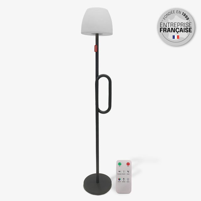 Lampadaire LED Solaire - IP65, Rechargeable USB, Télécommande