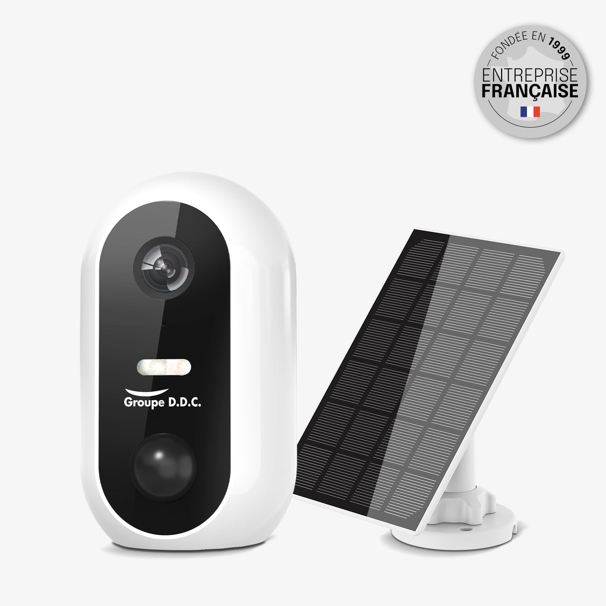 Camera Solaire - IP65, WiFi, Détection de Mouvement