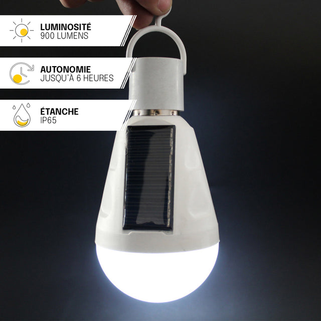Ampoule Solaire - Rechargeable E27