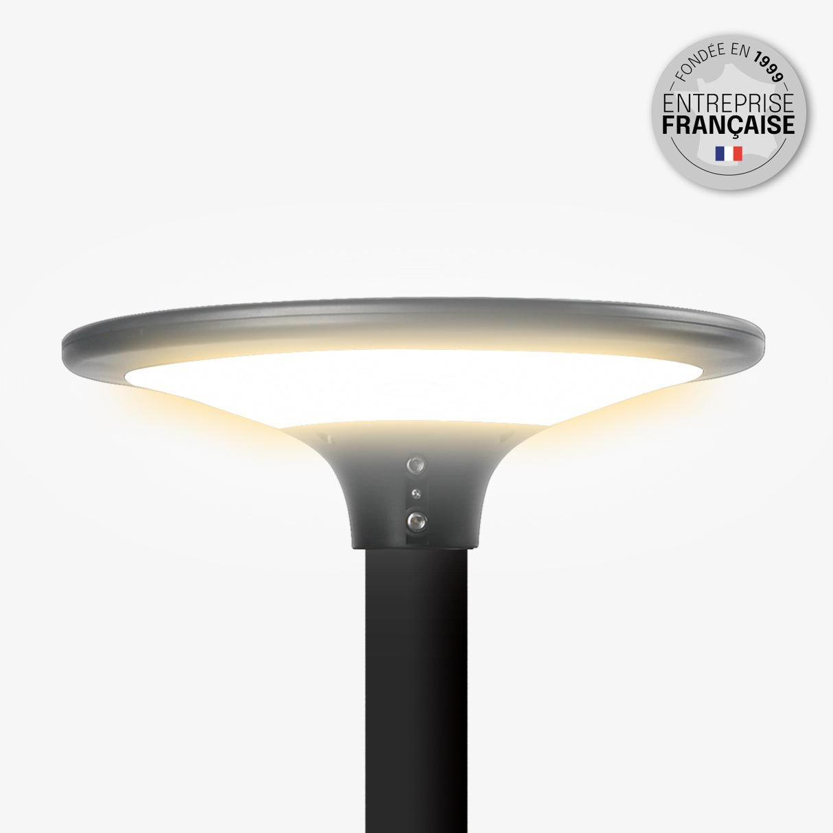 Lampadaire Exterieur Solaire - IP65, Éclairage Réglable 3000K/6000K