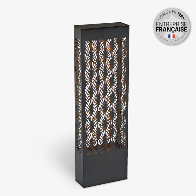 Borne / Applique Solaire - Avec Motif Lumineux Projeté