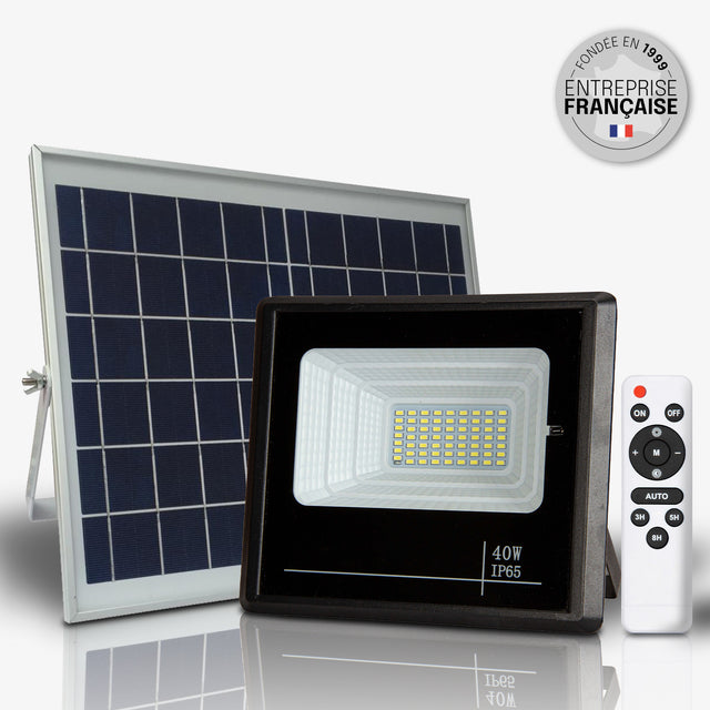 Projecteur Solaire - IP65, Télécommande