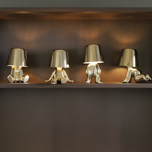 Lampe de Table Rechargeable "Golden Boy"