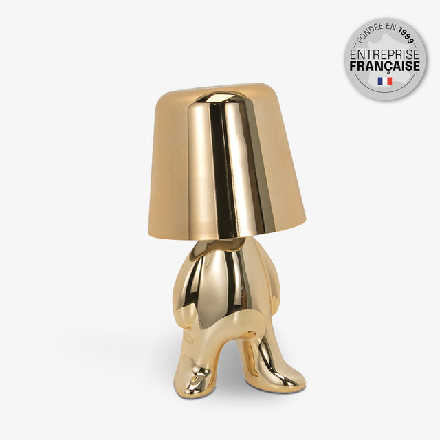 Lampe de Table Rechargeable "Golden Boy"