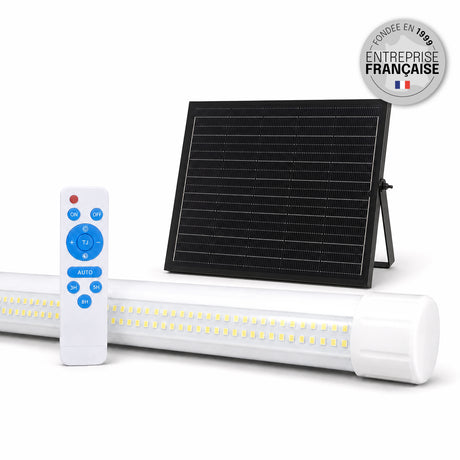 Reglette LED Solaire - IP54, Fonction Diurne