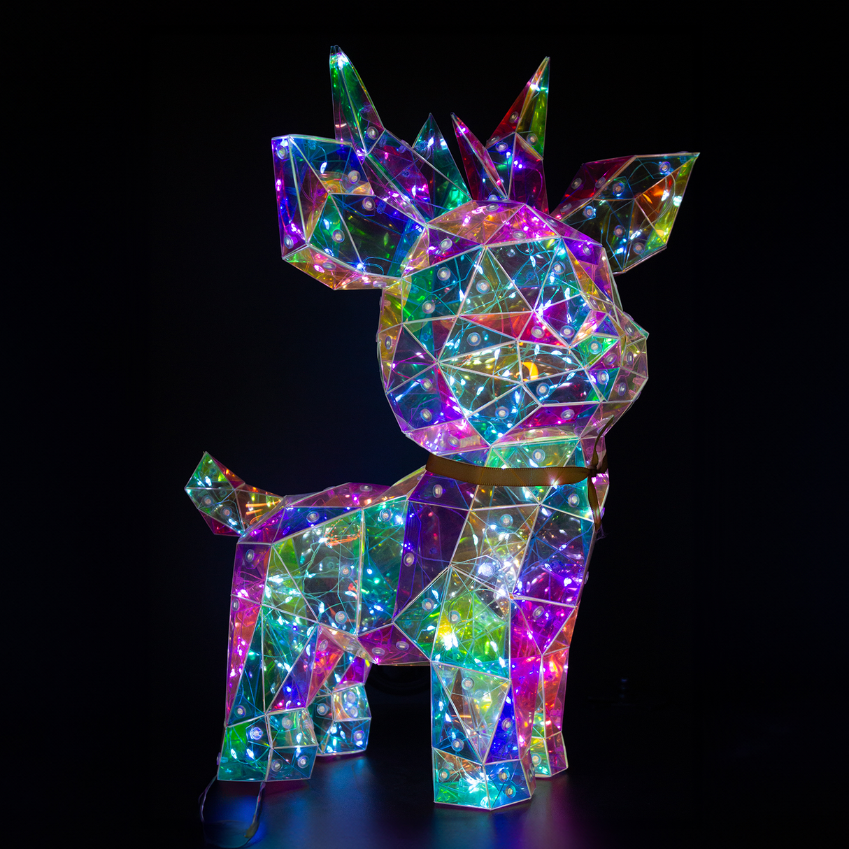 Renne Lumineux Multicolore USB - 12 Modes