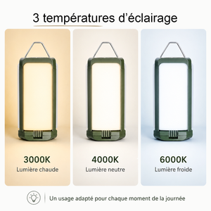 Lampe Parasol Solaire - IP54, Rechargeable USB