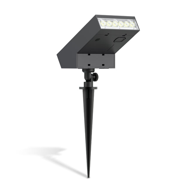 Spot Solaire LED de Jardin – IP65, Éclairage Diffus, Installation au Sol ou Murale